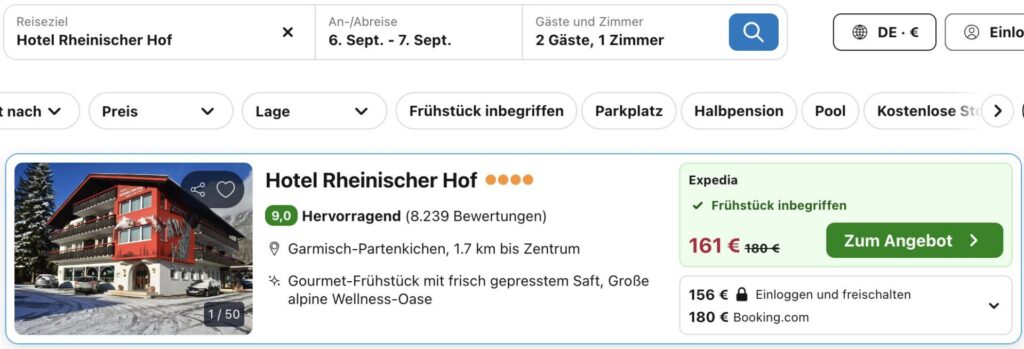 Naturwunder in Deutschland: die Partnachklamm – 4* Hotel mit Frühstück + Eintritt ab 95€ p.P. (DZ)