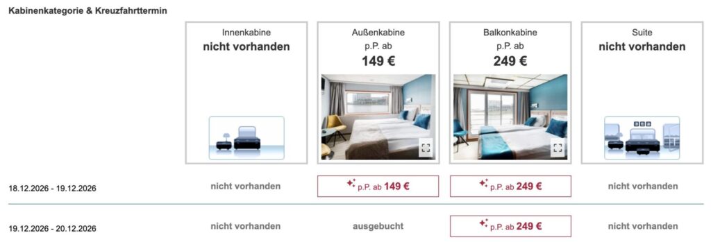 Party Kreuzfahrt auf dem Rhein: 2 Tage in der Außenkabine inkl. Halbpension, Live Musik & Extras ab 109€ p.P.