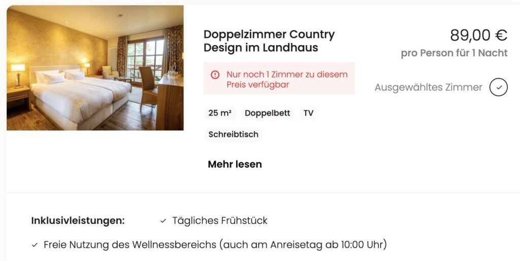 Romantikurlaub in Rheinland Pfalz – 4* Hotel + Wellness & Frühstück ab 164€ p.P. (DZ)