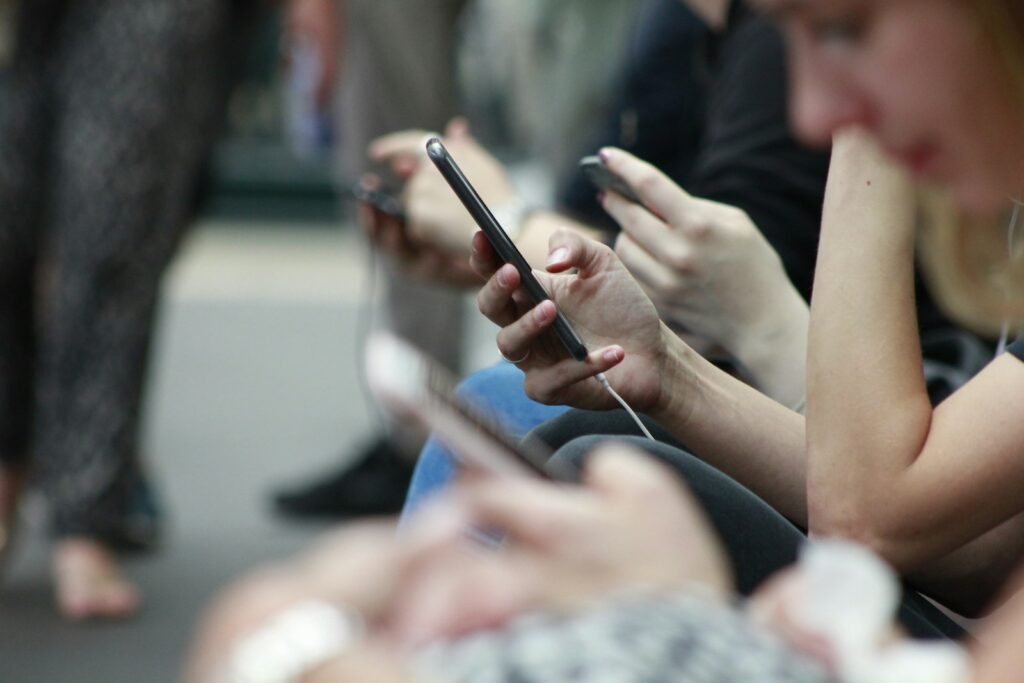 Smartphone Nutzung