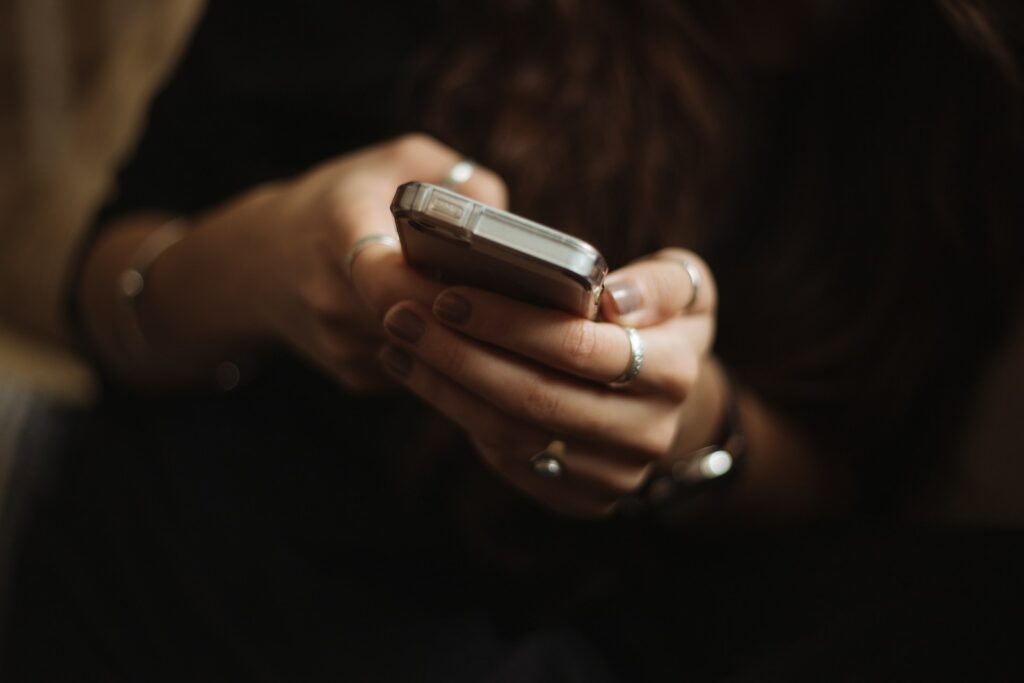 Nutzung vom Smartphone