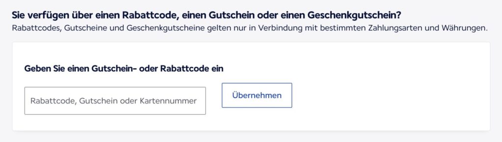 Hier löst man einen Air France Gutschein ein.