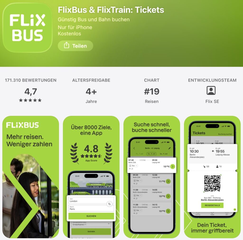 FlixTrain App